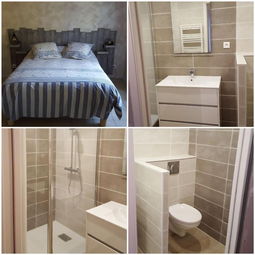 Bed and Breakfast Chez Alexandra Louchats Exterior foto